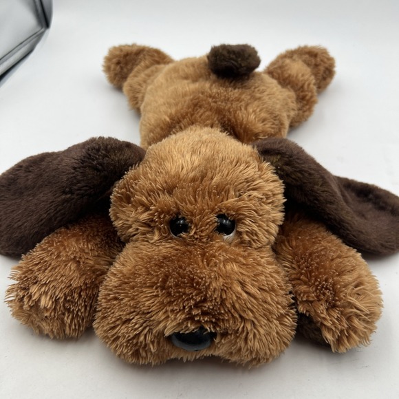 Ty Other - Vtg 2001 Ty Classic 15 Inch Shaggy Brown Puppy Hound Dog Plush Laying Floppy‎